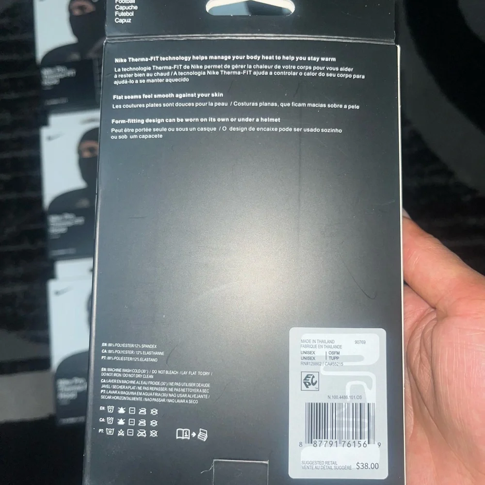 Nike Pro Therma-FIT Hood Face Mask - Black